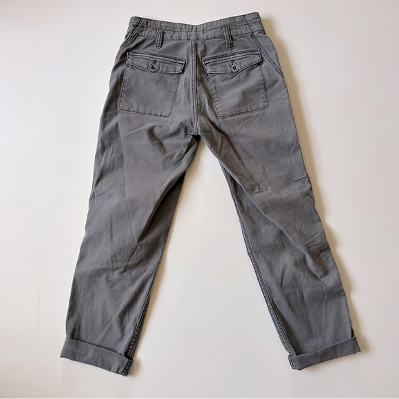 Anthropologie “The Wanderer” Pant Gray Cargo size 25 - Picture 2 of 14